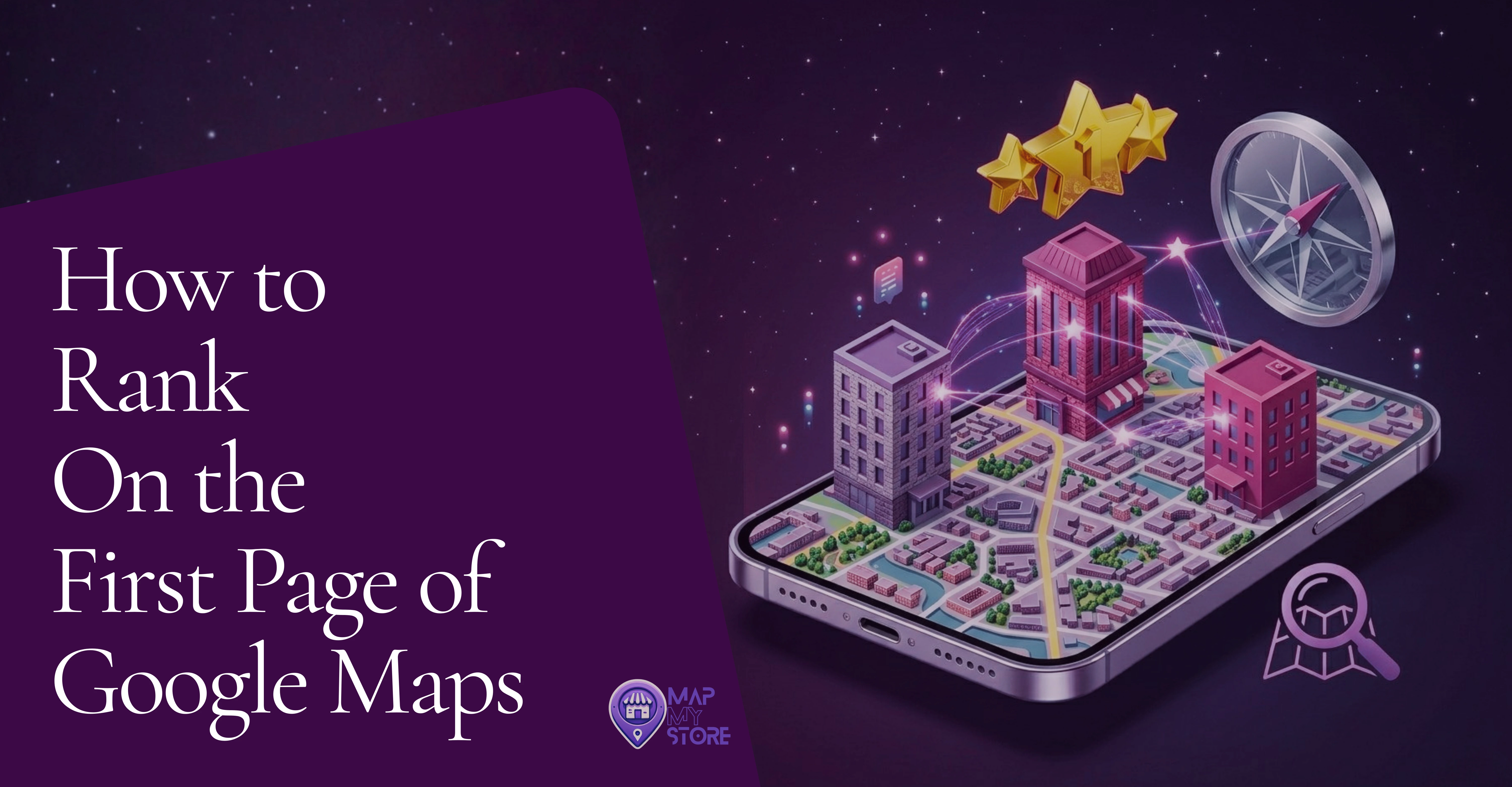 Strategies to rank on the first page of Google Maps
